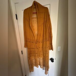 Lucky crochet duster